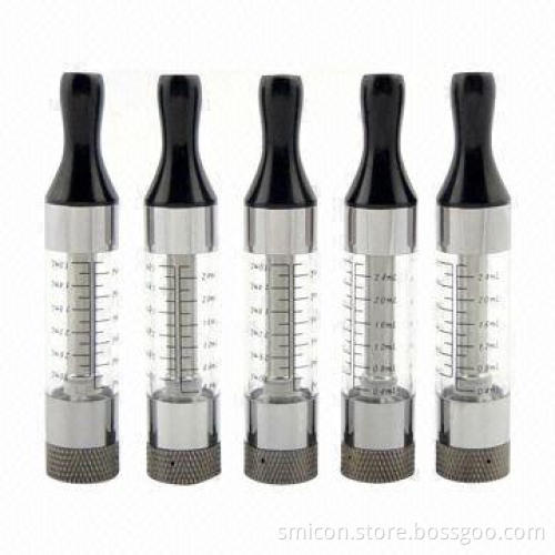 T3 Cartomizer with Bottom Coil Design, 2.4ml Capacity